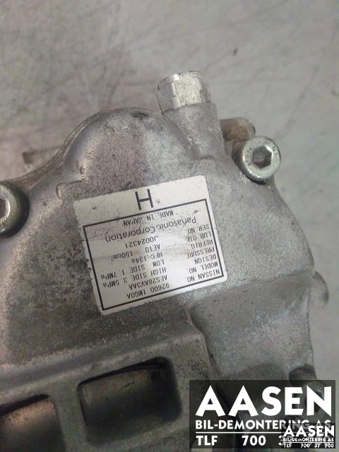 Aircondition kompressor til Nissan Leaf 2011-2017 (Type I)  (PANASONIC|92600 1MG0A|)