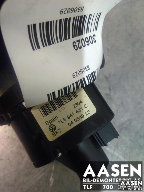 Bryter lys til VW Touareg 2003-2007 (Type I, Fase 1) (7L6941431C|)