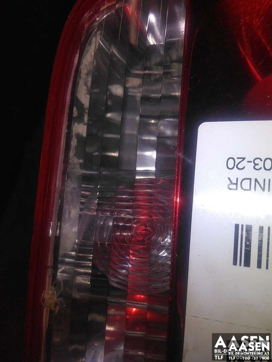 Baklykt høyre indre til VW Touareg 2003-2007 (Type I, Fase 1)  (7L6 945 094 R|)
