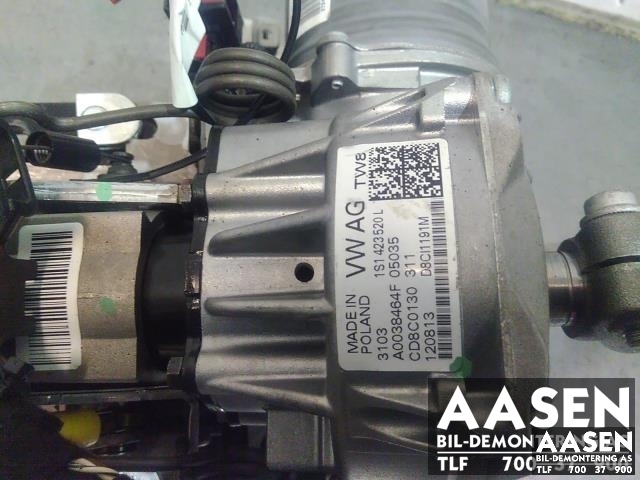 Rattaksel elektrisk servo til VW E-Up 2013-2019  (1S1423520L|)