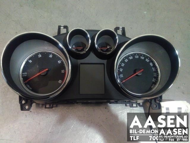 Instrumentpanel til Opel Mokka, 2012-2016 (Type I, Fase 1)  (95136701)