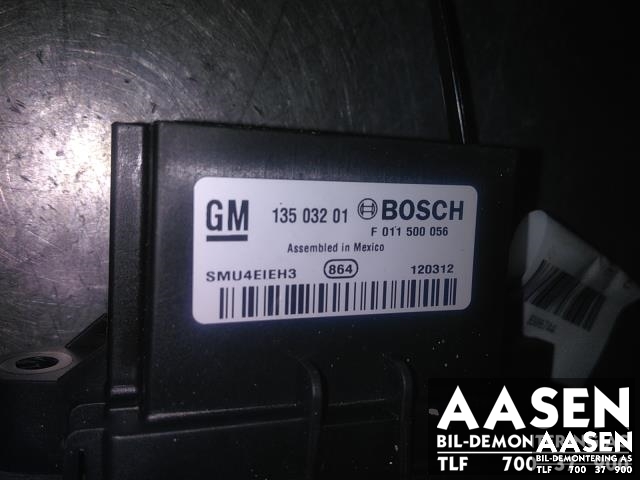 Varmeapparat motstand til Opel Mokka 2012-2016 (Type I, Fase 1)  (BOSCH|13503201|)