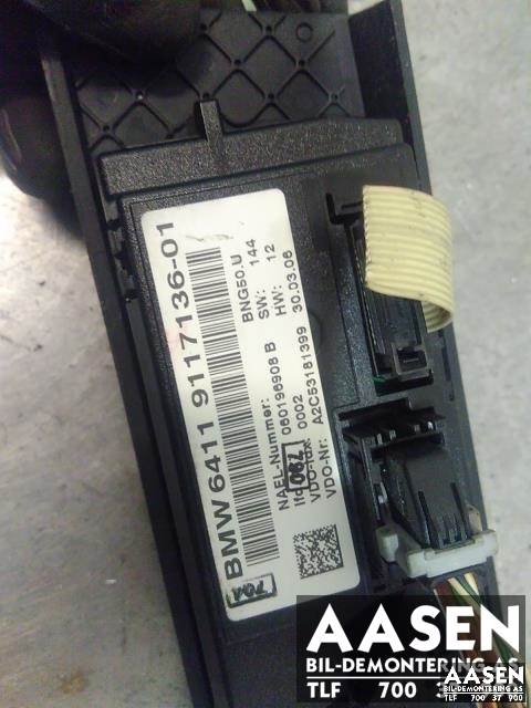 Varmeapparat betjening til BMW 3-Serie 2005-2011 (E90/E91/E92/E93) (E90/E91/E92/E93) (64 11 9 199 259|)