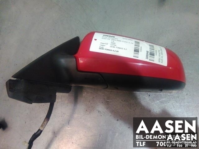 Speil venstre til Audi A3, 2003-2008 (Type II, Fase 1)  (8P1 858 531 K)