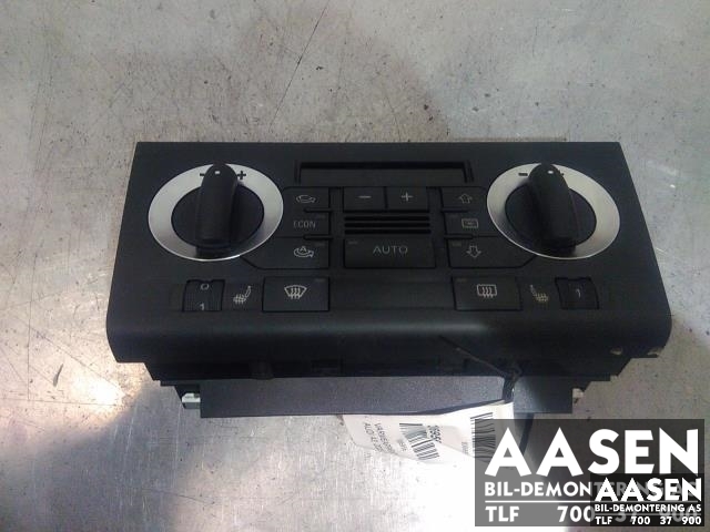 Varmeapparat betjening til Audi A3, 2003-2008 (Type II, Fase 1)  (SIEMENS|8P0820043J)