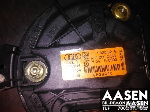Varmeapparat motor til Audi A4 2004-2008 (Type III) (B7) (B7) (VALEO|)