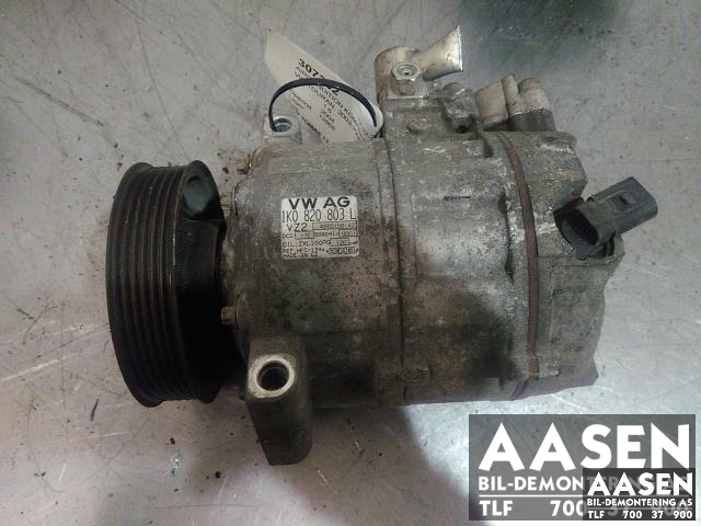 Aircondition kompressor til VW Touran, 2003-2006 (Type I, Fase 1) (ZEXEL|1K0 820 803 L)