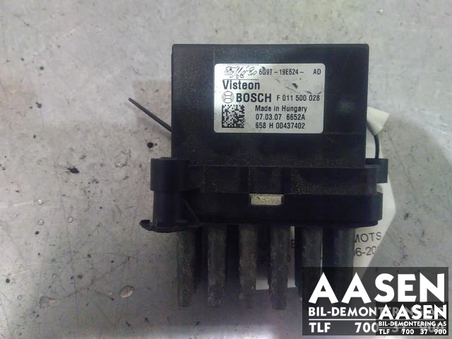 Varmeapparat motstand til Ford S-Max, 2006-2010 (Type I, Fase 1) (6G9T-19E624-AD)