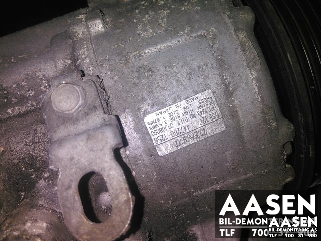 Aircondition kompressor til Toyota RAV4 2006-2009 (Type III, Fase 1)  (DENSO|88310-42250|447260-1256|)