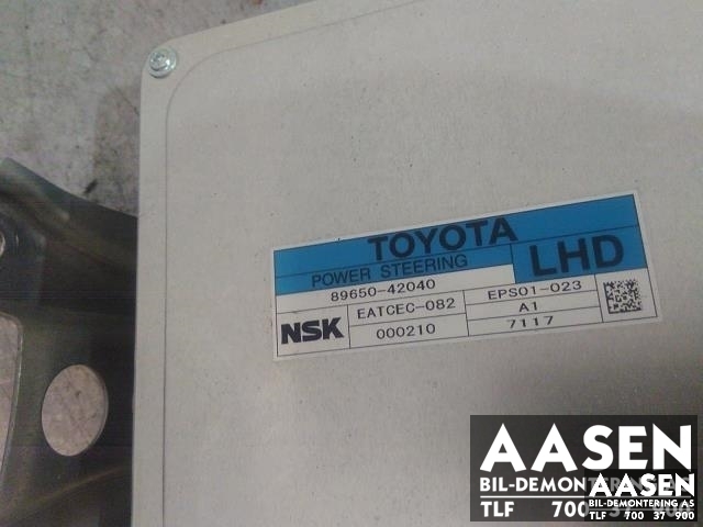Styreenhet servo til Toyota RAV4 2006-2009 (Type III, Fase 1) (89650-42040|)