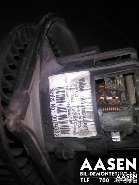 Varmeapparat motor til Saab 9-5 2001-2005 (Type I, Fase 2)  (VALEO|)