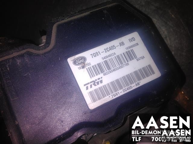 ABS sentral til Ford Mondeo 2007-2010 (Type IV, Fase 1)  (TRW|7G91-2C405-AB|1762179|)