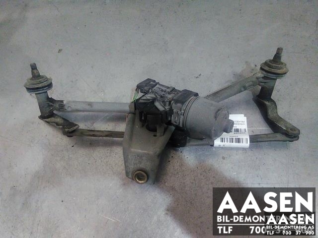 Viskermotor frontrute komplett m/overføring til Peugeot 206 1998-2007 (BOSCH|0390241523|)