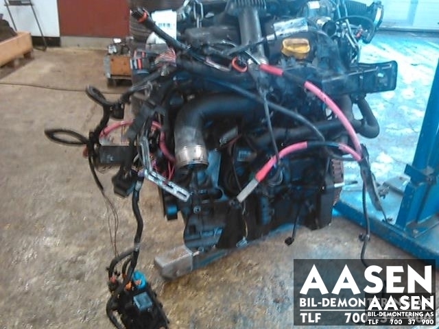 Motor diesel til Renault Megane 2009-2016 Type III  (K9K H8|8201246258|8201506878|)