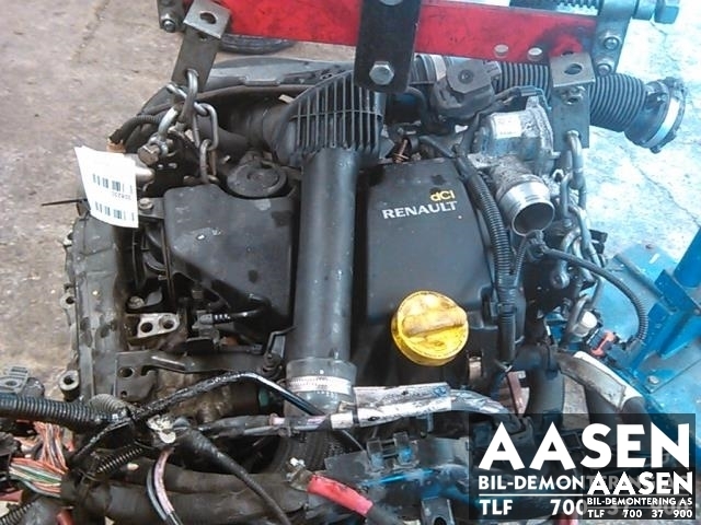 Motor diesel til Renault Megane 2009-2016 Type III  (K9K H8|8201246258|8201506878|)