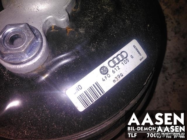Bremsekraft-forsterker til Audi A6 2005-2008 (Type III, Fase 1) (C6) (C6) (4F0612105G|)