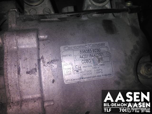 Aircondition kompressor til Isuzu D-Max 2007-2012 (Type I) (CALSONIC KANSEI|8980839230|)
