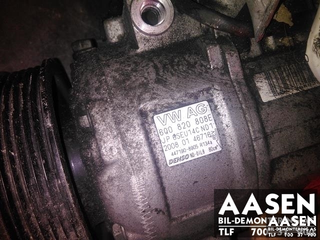 Aircondition kompressor til Škoda Roomster 2006-2010 (Fase 1)  (DENSO|6Q0 820 808 E|)