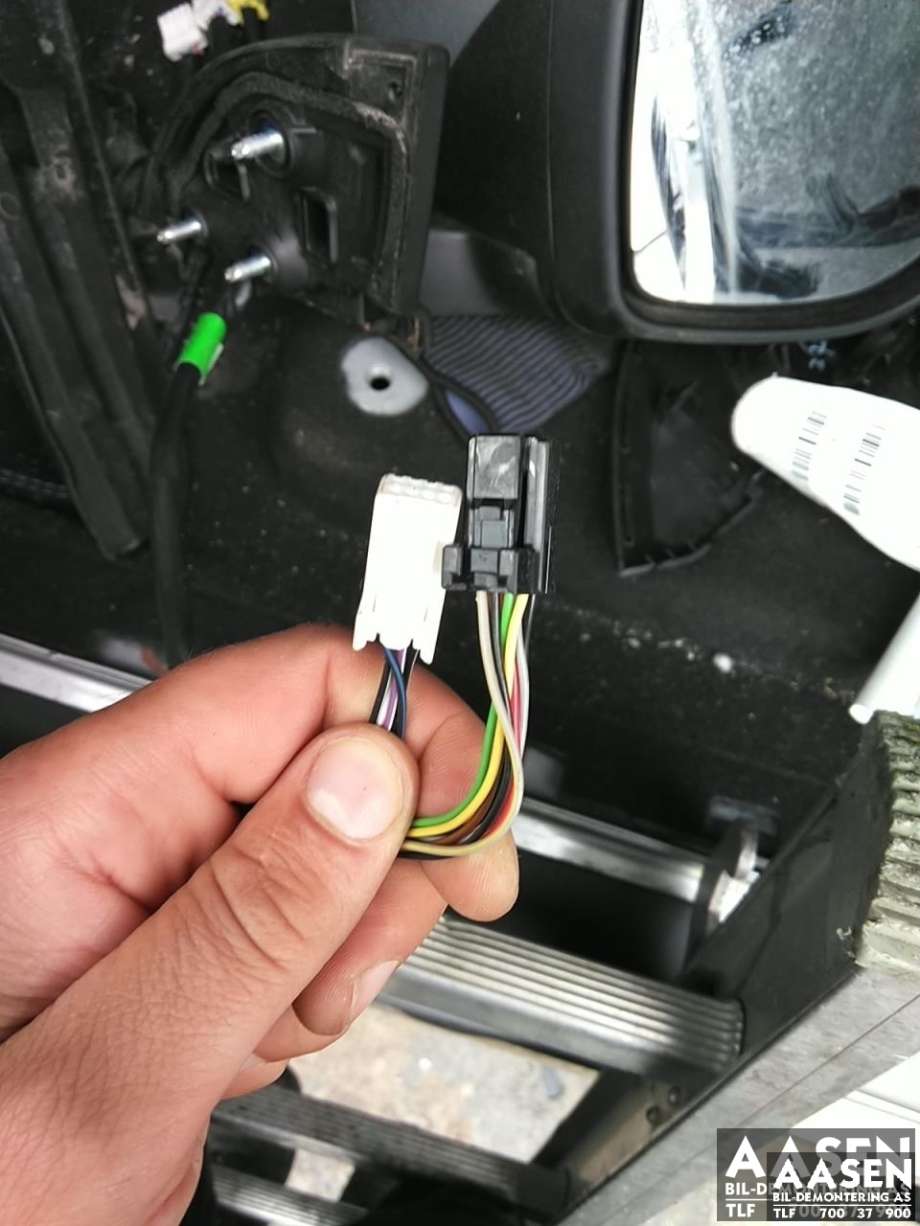 Speil høyre til Nissan Leaf 2018-->> (Type II)  (963015SH1D|963015SH4E|)