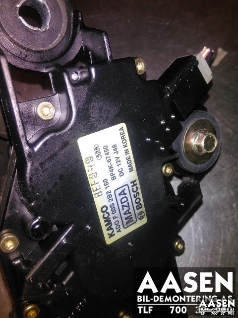 Viskermotor bakrute til Mazda 3 2006-2009 (Type I, Fase 2)  (BP4K-67450|)