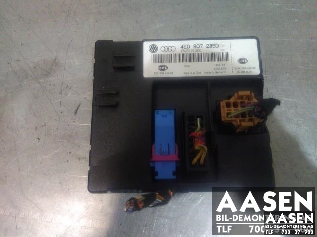 Styreenhet diverse til Audi A8 2003-2010 (Type II) (HELLA|4E0907289D|)