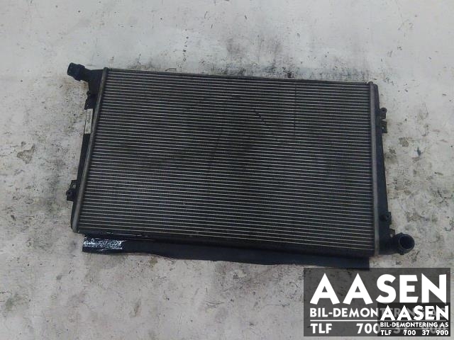 Radiator (manuell gir) til Škoda Octavia, 2005-2008 (Type II, Fase 1)  (1K0 121 251 AK)