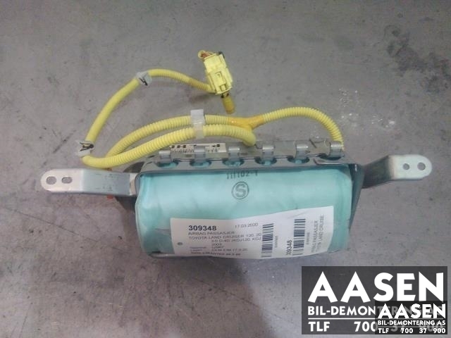 Airbag passasjer til Toyota Land Cruiser 120, 2002-2009  