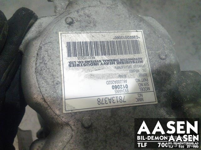 Aircondition kompressor til Mitsubishi Outlander 2015-->> (Type III, Fase 2)  (MITSUBISHI|7813A378|)