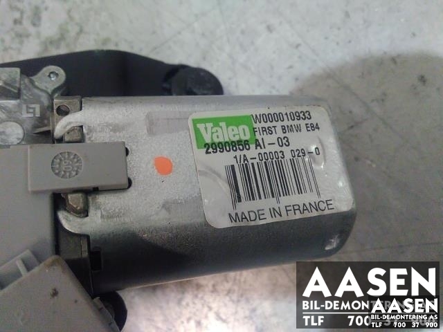 Viskermotor bakrute til BMW X1 2009-2015 (E84) (E84) (VALEO|67 63 2 990 856|)