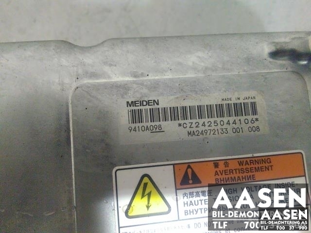 Inverter hybrid til Mitsubishi Outlander 2015-->> (Type III, Fase 2) (MEIDEN|9410A098|)