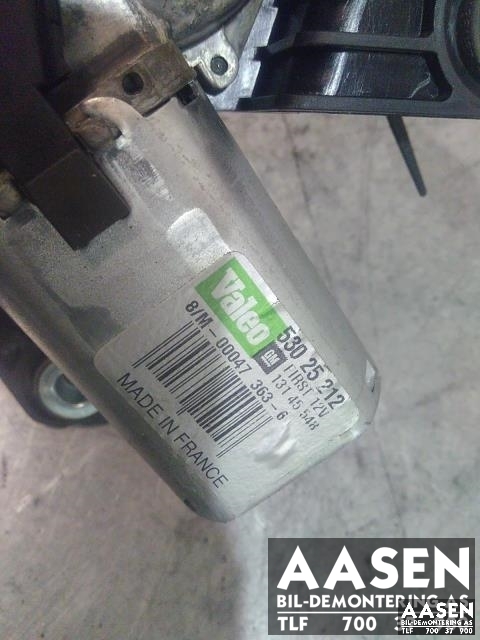 Viskermotor bakrute til Opel Zafira B 2005-2011  (VALEO|13145548|)
