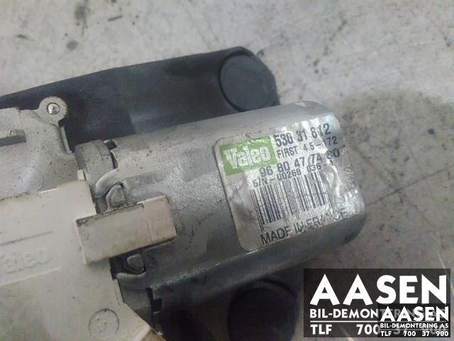 Viskermotor bakrute til Peugeot 5008 2010-2017 (Type I)  (VALEO|9680477480|6405 JQ|)