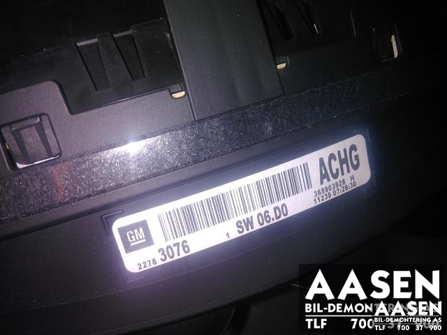 Instrumentpanel til Opel Insignia A 2009-2014  (13340284|)