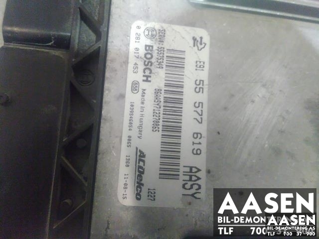 Styreenhet motor til Opel Insignia A 2009-2014  (BOSCH|55577619|0281017453|)