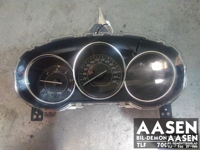 Instrumentpanel til Mazda 6, 2013-2015 (Type III, Fase 1)  
