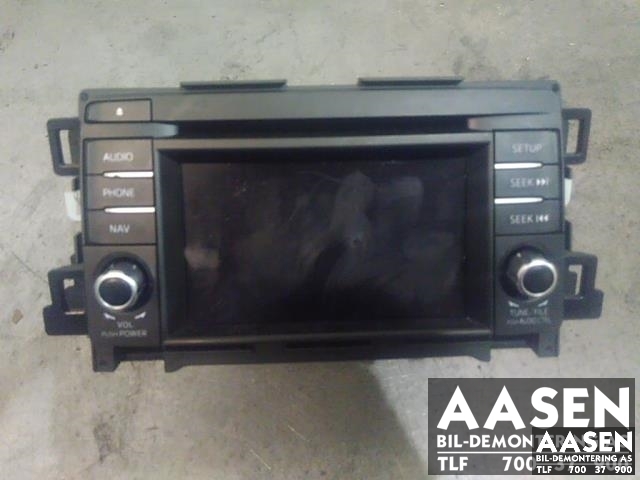Bilstereo til Mazda 6, 2013-2015 (Type III, Fase 1)  (PANASONIC|GHR966DV0C)