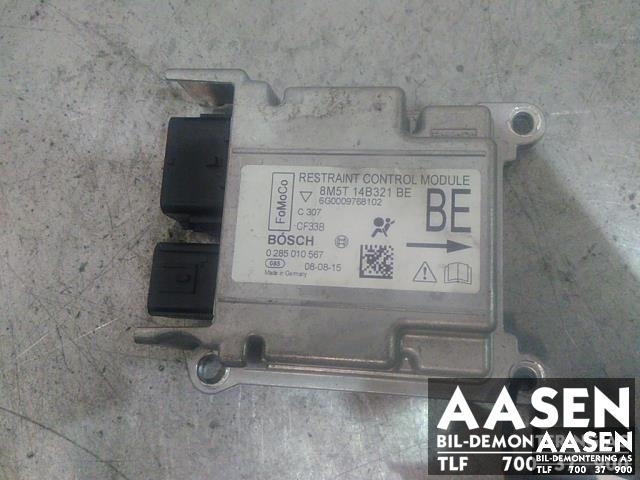 Airbag elektronikk til Ford Focus, 2008-2010 (Type II, Fase 2)  (BOSCH|8M5T14B321BE)