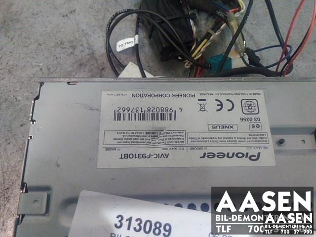 Bilstereo til VW Passat 2005-2010 (B6) (B6) (PIONEER|AVIC F93 10BT|)