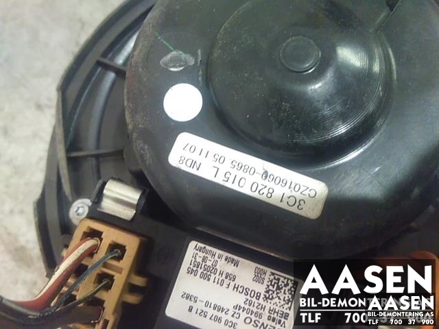Varmeapparat motor til VW Passat 2005-2010 (B6) (B6) (3C1 820 015 L|3C1 820 015 P|)