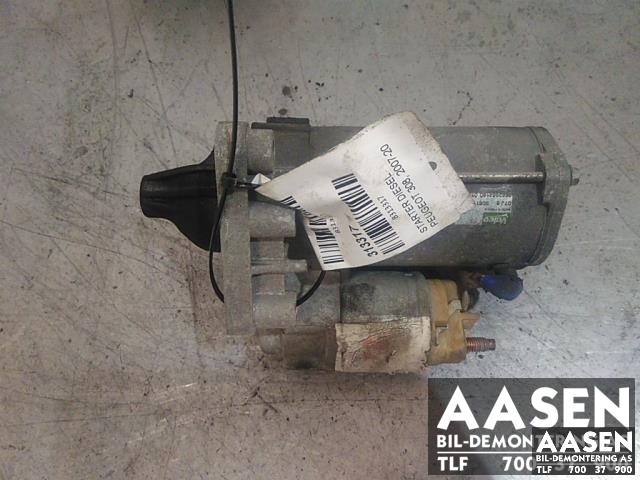 Starter diesel til Peugeot 308, 2007-2011 (Type I, Fase 1)  (VALEO|966285418001)