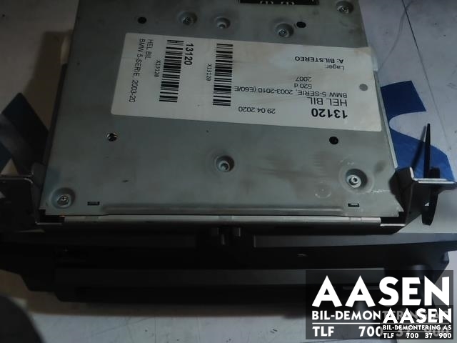 Bilstereo til BMW 5-Serie 2003-2010 (E60/E61) (E60/E61) (65 12 9 118 071|)