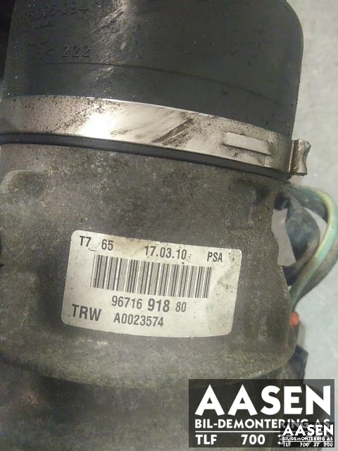 Servo pumpe elektrisk til Peugeot RCZ 2010-2015  (TRW|4008 79  16 069 464 80|16 808 917 80|9671691880)