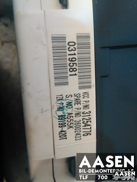 Instrumentpanel til Volvo V50 2007-2012 (Fase 2)  (36002714|)