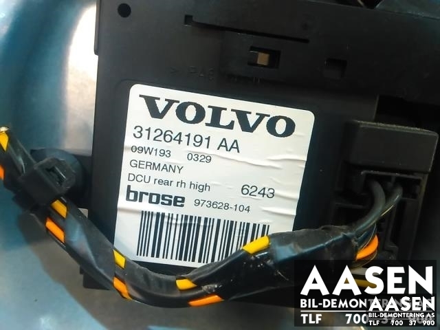 Ruteheis høyre bak til Volvo V50 2007-2012 (Fase 2)  
