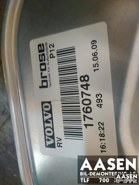 Ruteheis høyre foran til Volvo V50 2007-2012 (Fase 2)  