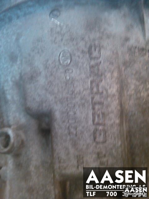 Girkasse manuell til BMW 1-Serie 2004-2011 (E81/E82/E87/E88) (E81/E82/E87/E88) (23 00 7 534 457|)