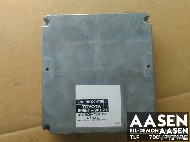 Styreenhet motor til Toyota Hilux 2006-2011  (DENSO|89661-0KD21|)