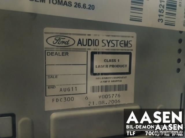 Bilstereo til Ford Galaxy 2007-2010 (Type III, Fase 1)  (1677408|)