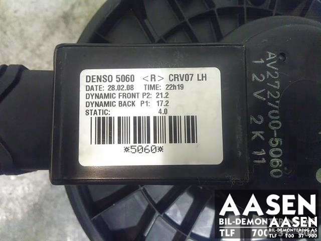 Varmeapparat motor til Honda CR-V 2007-2012 (Type III)  (DENSO|79310SWWE01|)