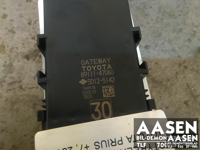 Styreenhet diverse til Toyota Prius +7 2012-2020 (Type III) (stasjonsvogn) (stasjonsvogn) (89111-47080|)